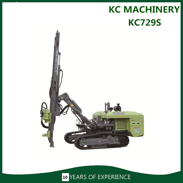 KYLC 729 Separated Hydraulic Crawler Down-The- Hole Drilling Rig Powered by Diesel And Electricity