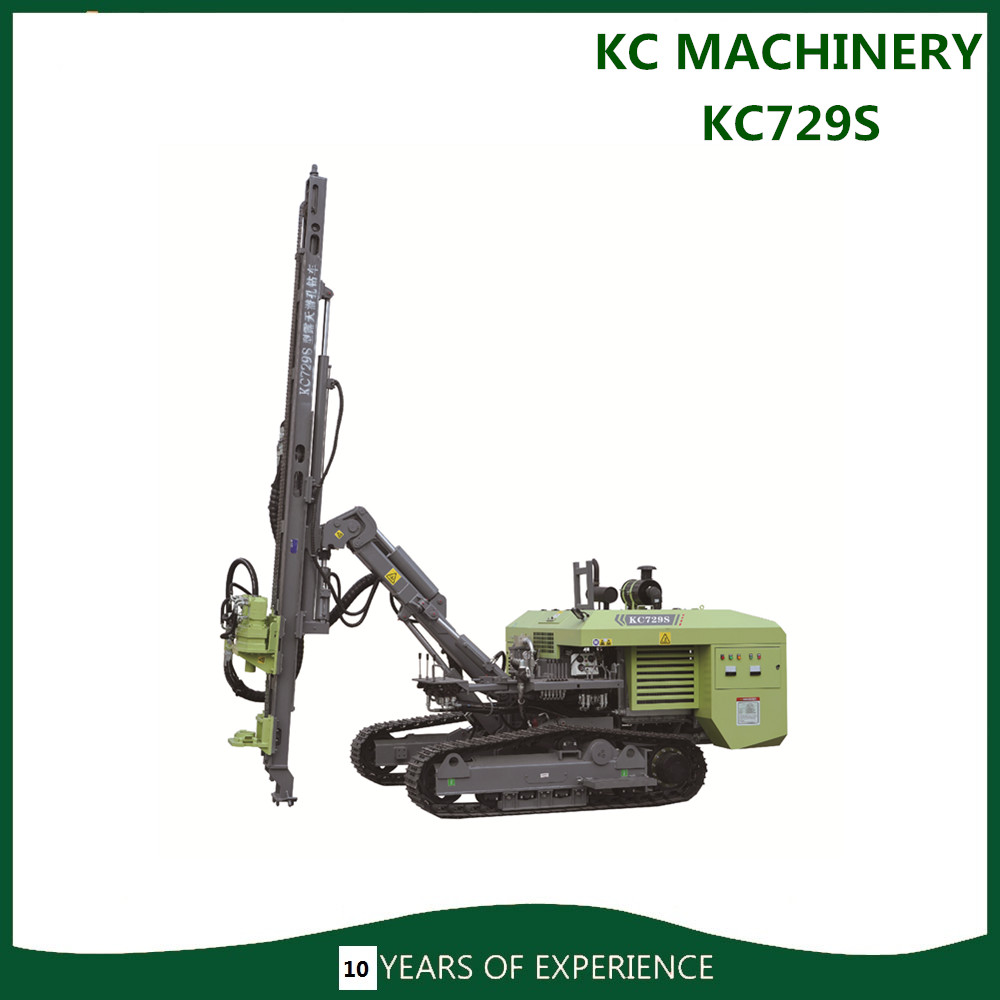 KYLC 729 Separated Hydraulic Crawler Down-The- Hole Drilling Rig Powered by Diesel And Electricity