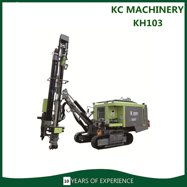 KH103 Best Selling Integrated automatically Changing Drill rod Down-The -Hole Drilling rig