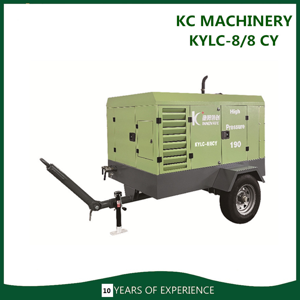 KYLC 8/8 CY Diesel Driven Single Stage of Screw Air Compressor