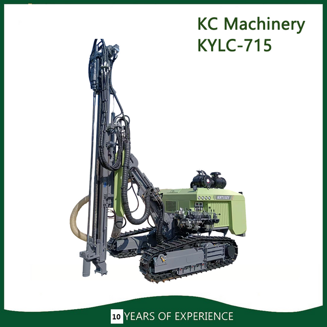 KYLC 715 Separated Hydraulic crawler Down-The- Hole Drilling rig