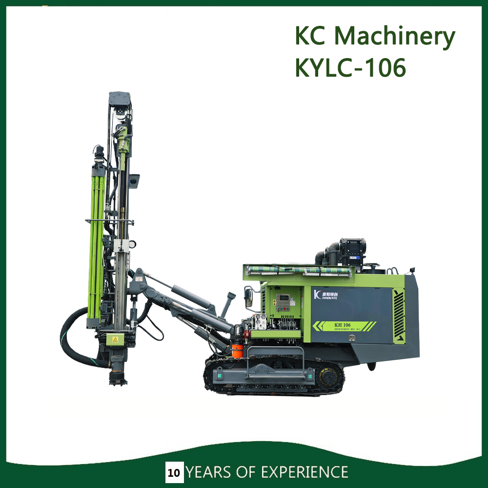 KH106 Best Selling Integrated automatically Changing Drill rod Down-The -Hole Drilling rig