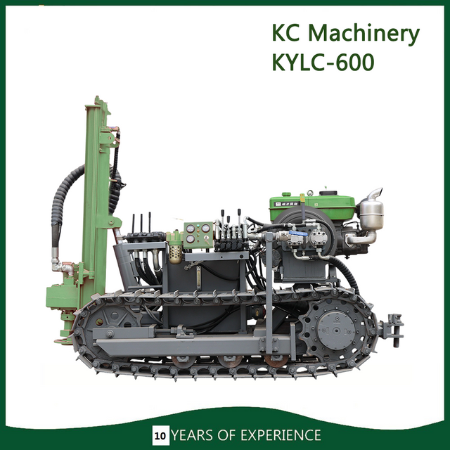 KYLC 600 Separated Hydraulic crawler Down-The- Hole Drilling rig