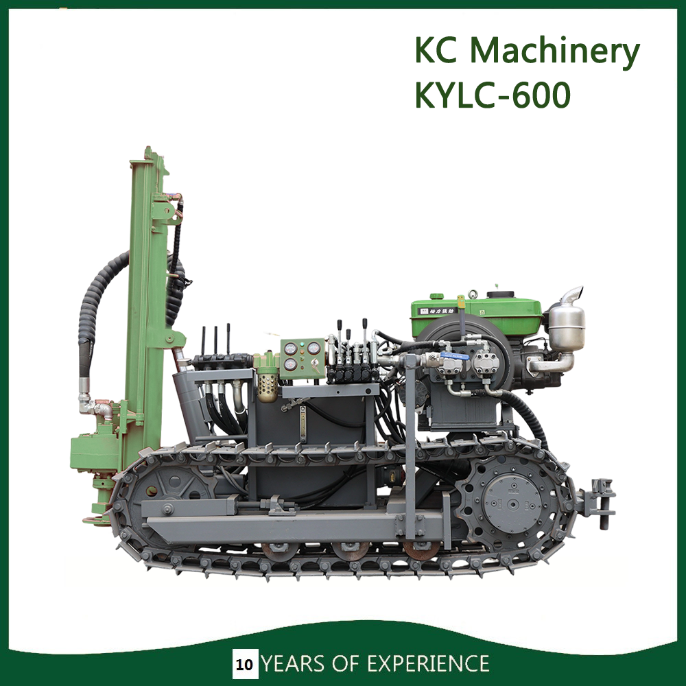 KYLC 600 Separated Hydraulic crawler Down-The- Hole Drilling rig
