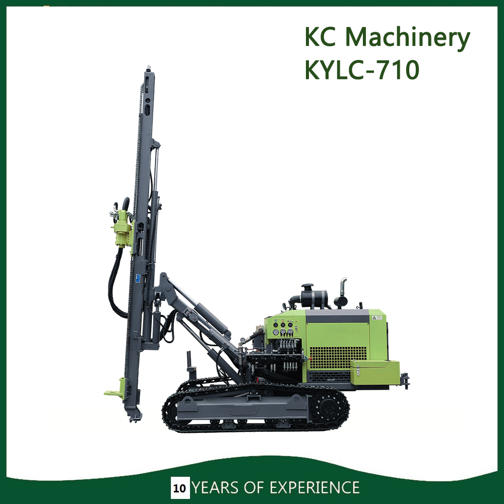 KYLC 710 Separated Hydraulic crawler Down-The- Hole Drilling rig